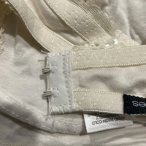 size large ivory lace halter Maurice’s bra - Picture 7 of 7